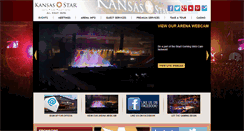Desktop Screenshot of kansasstareventcenter.com